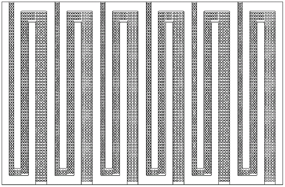 Laminated double-sided multi-serpentine microchannel reforming hydrogen production reactor