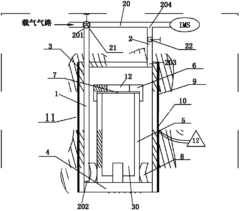 Dopant gas generating device