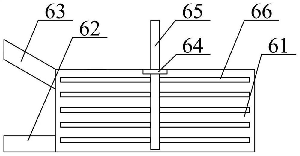 Multifunctional sludge discharge device for sewage treatment