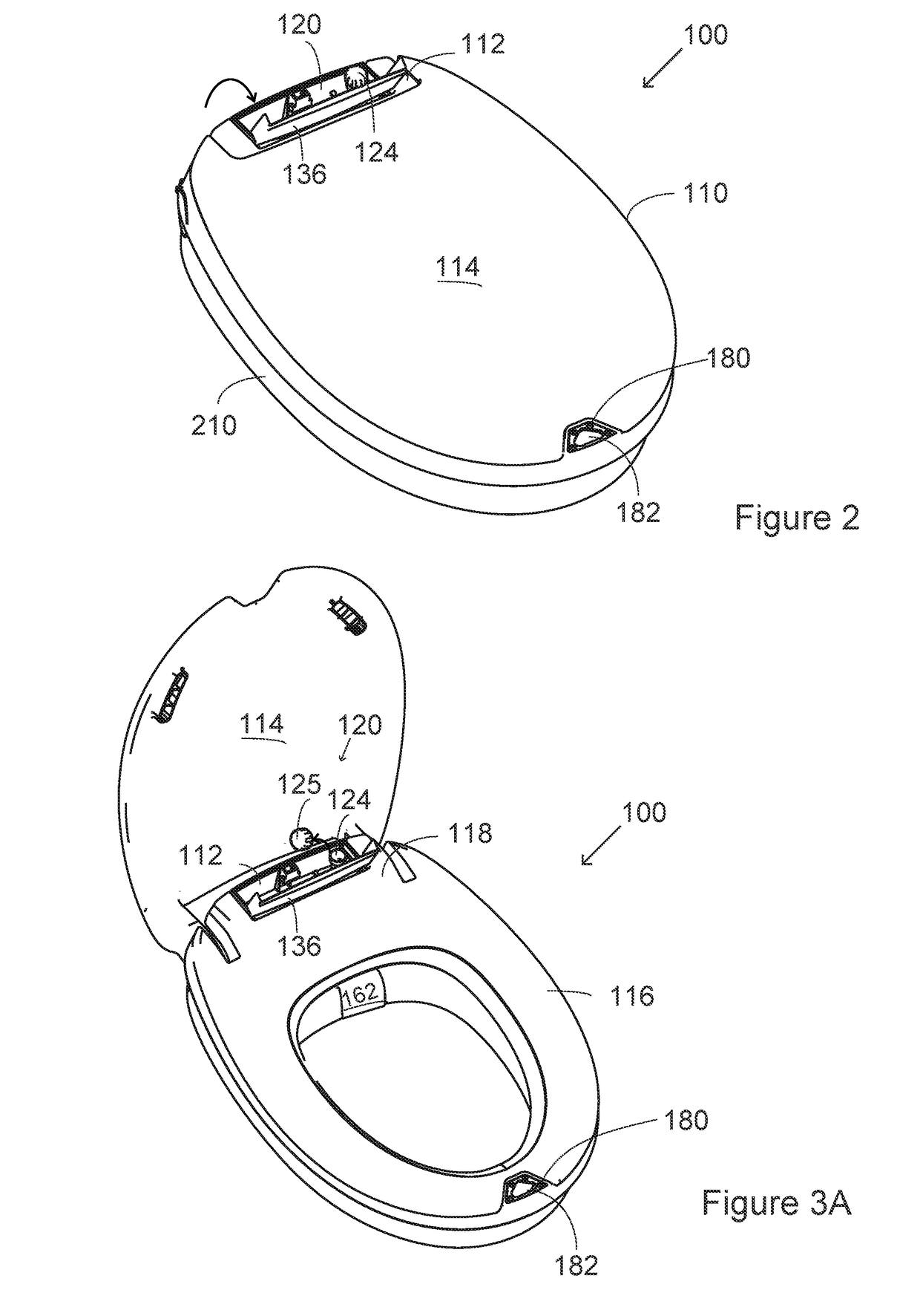 Method and a wash system with a built-in cleanser assembly