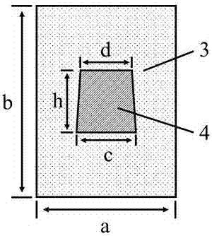 Design method for nano-film thermal rectifier with asymmetric embedded structure