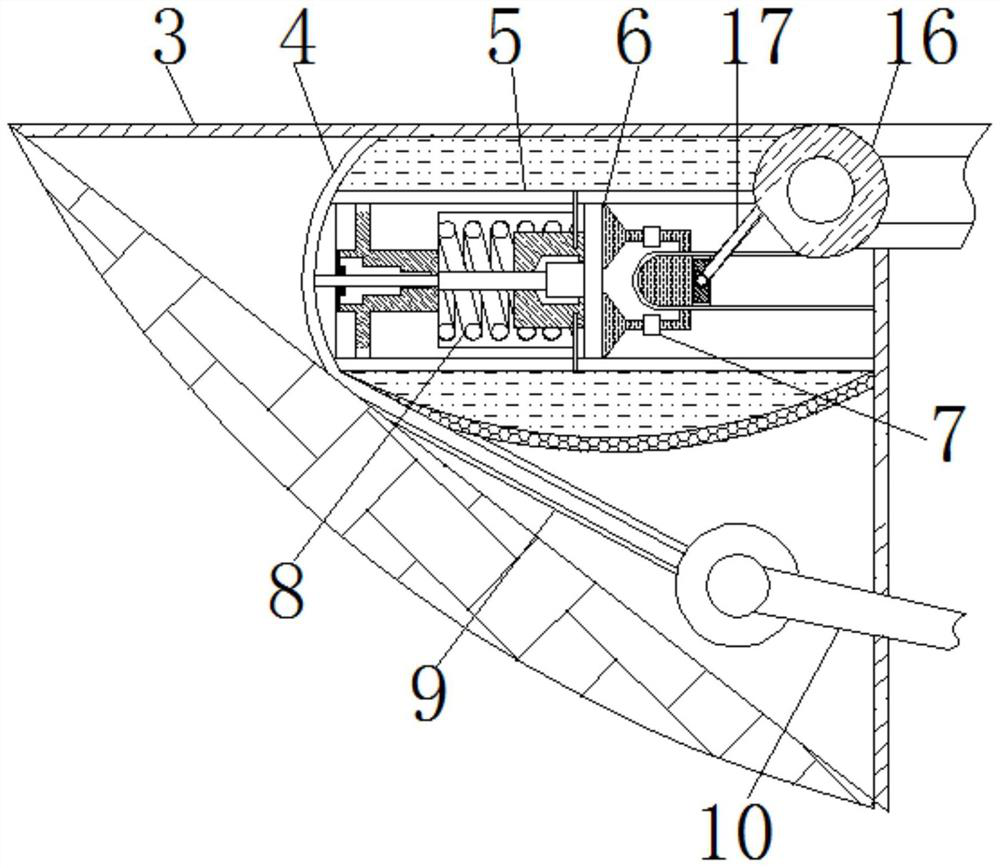 Auxiliary equipment for contaminated soil chemical drug remediation