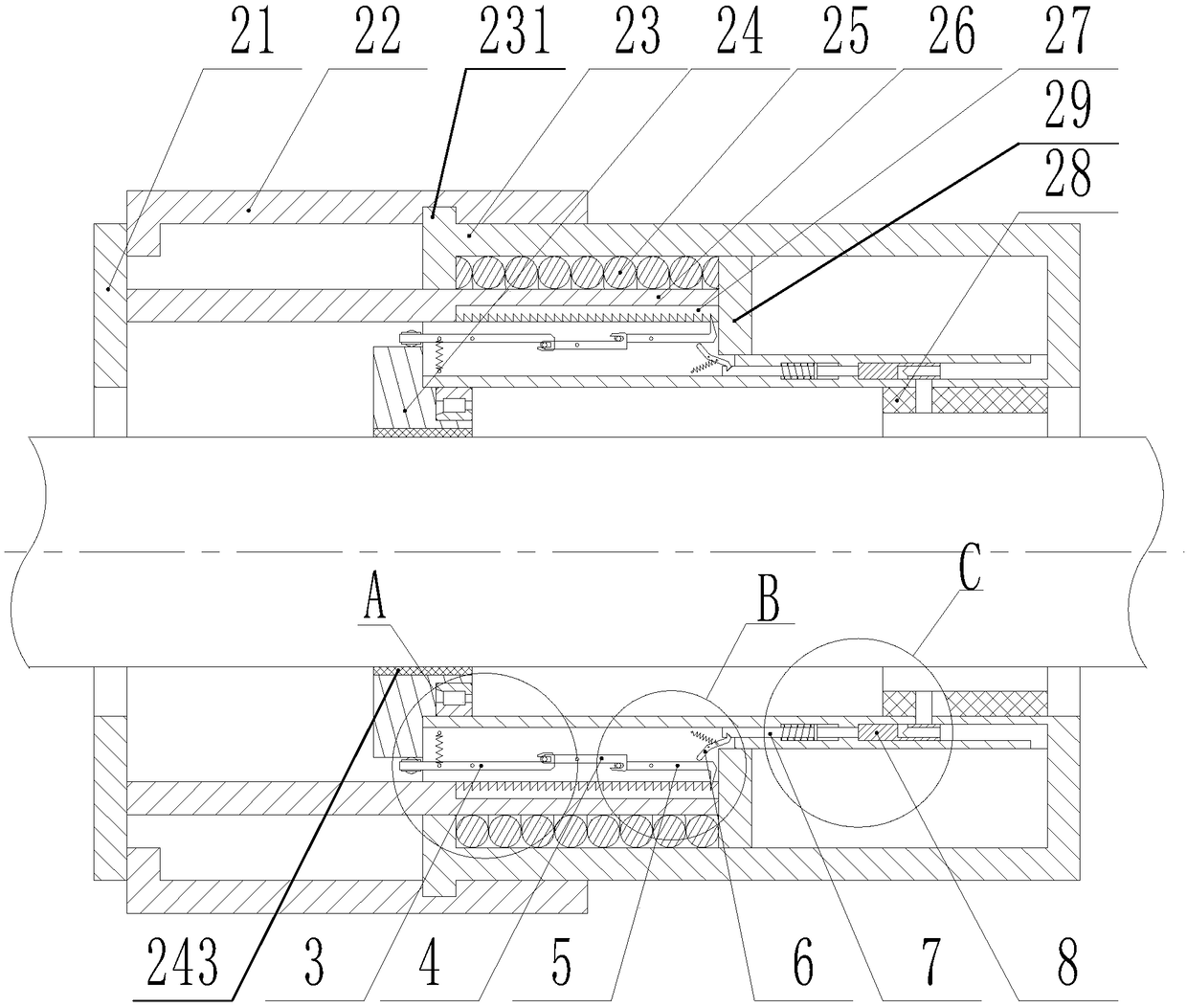 Self-coated non- vascular orifice insertion tube