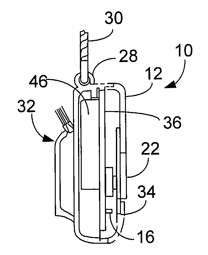 Posture monitoring device and method of use thereof