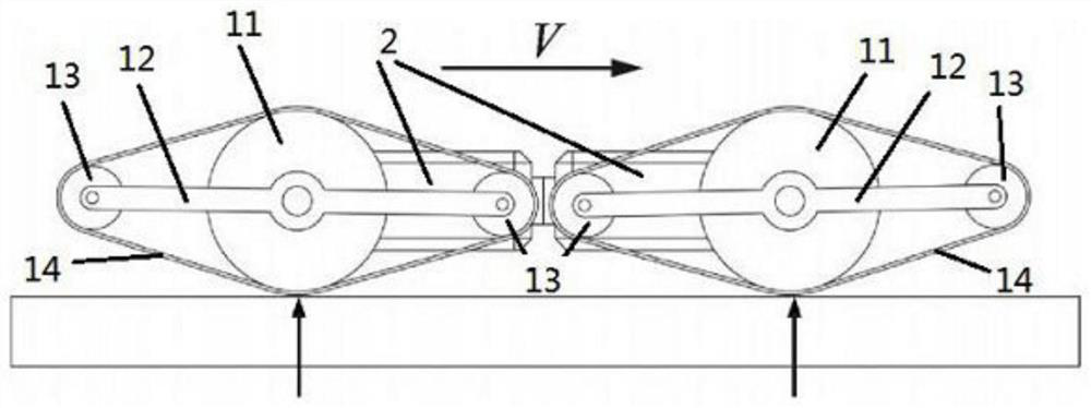 Tracked robot and component design method thereof