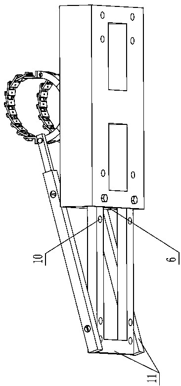 Rural meter box hanging device