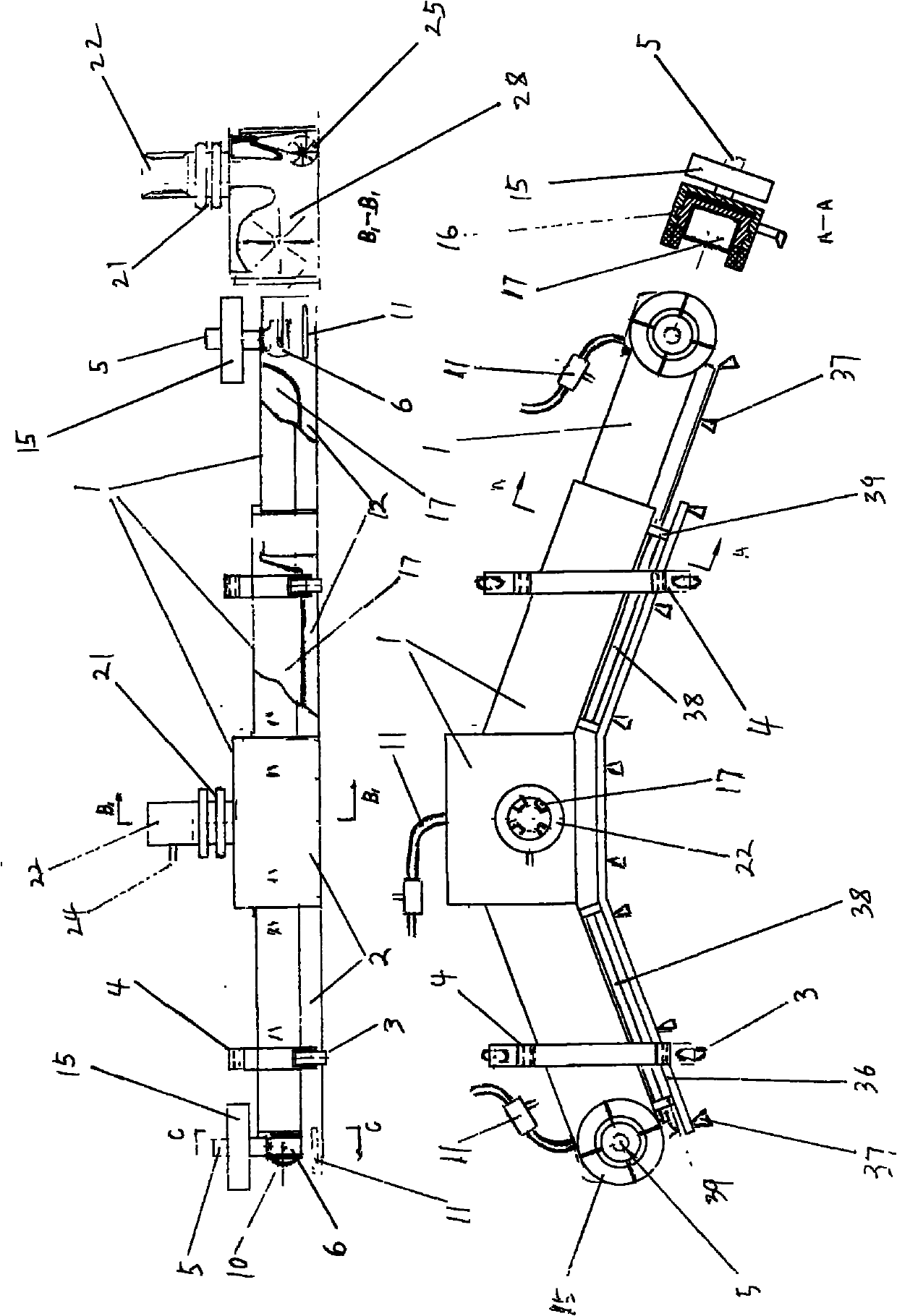 Suction nozzle with soft cavity throttling bodies inside