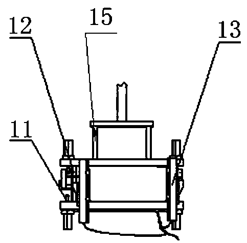 Control cabinet and GIS device using control cabinet