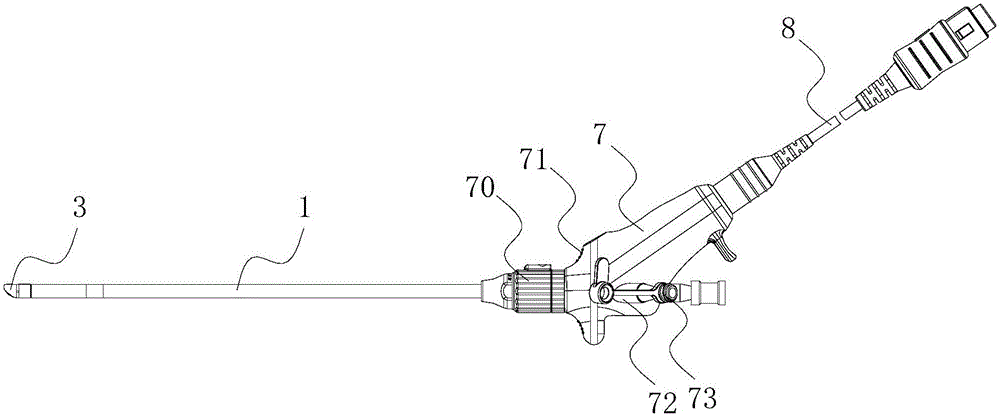 Electronic cystoscope