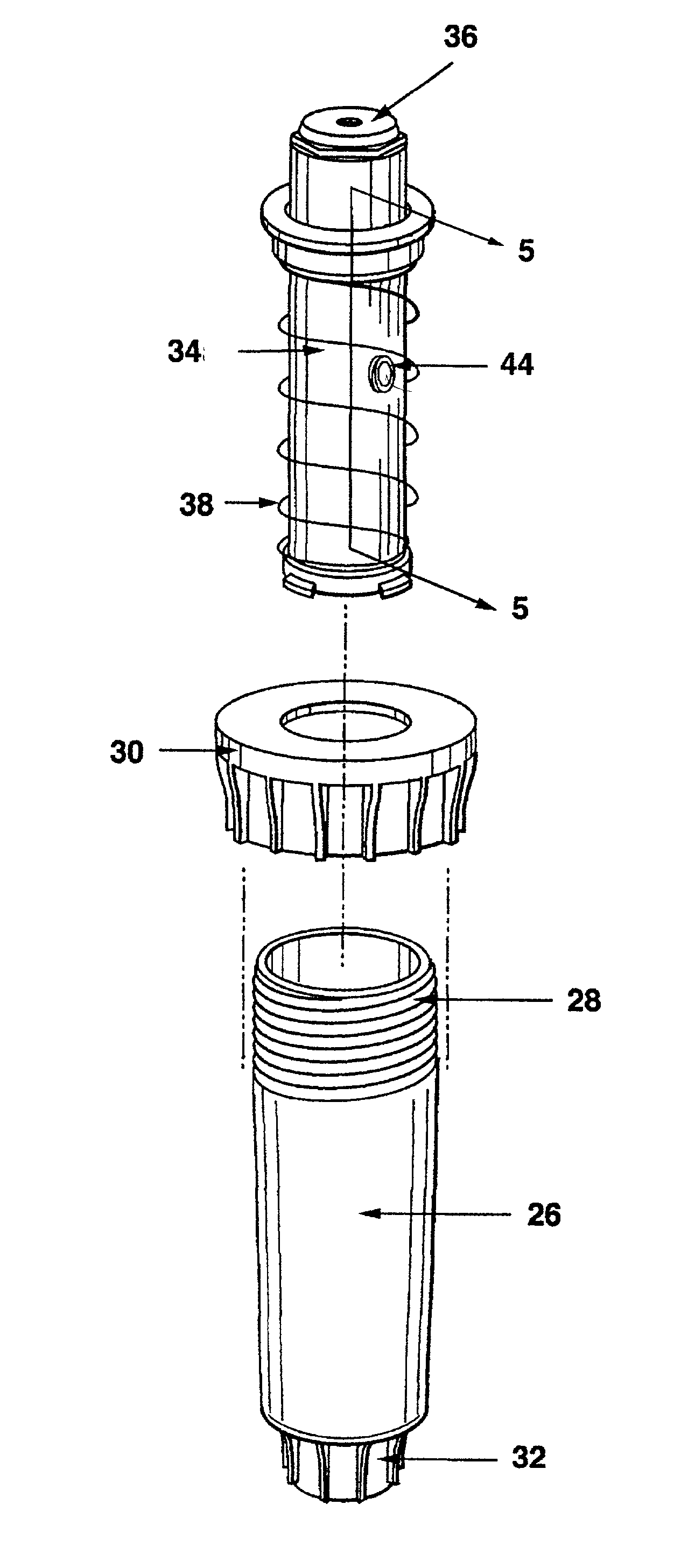 Water sprinkler head with integral off-on water flow control valve and adaptive fittings therefor