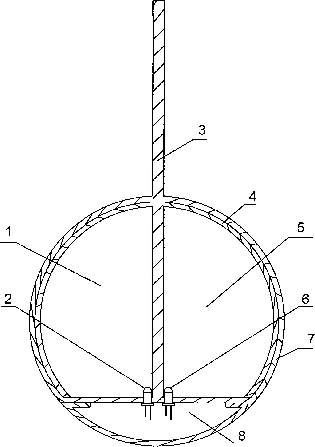 Sunlight reflecting spotlight sun-fixing positioning sensor and tracking drive device