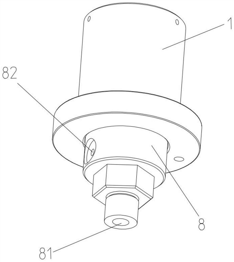 Novel quick coupling device for pressure gauge