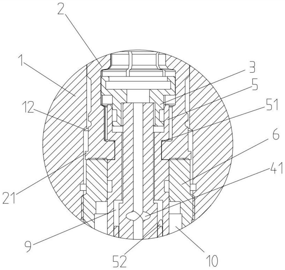 Novel quick coupling device for pressure gauge