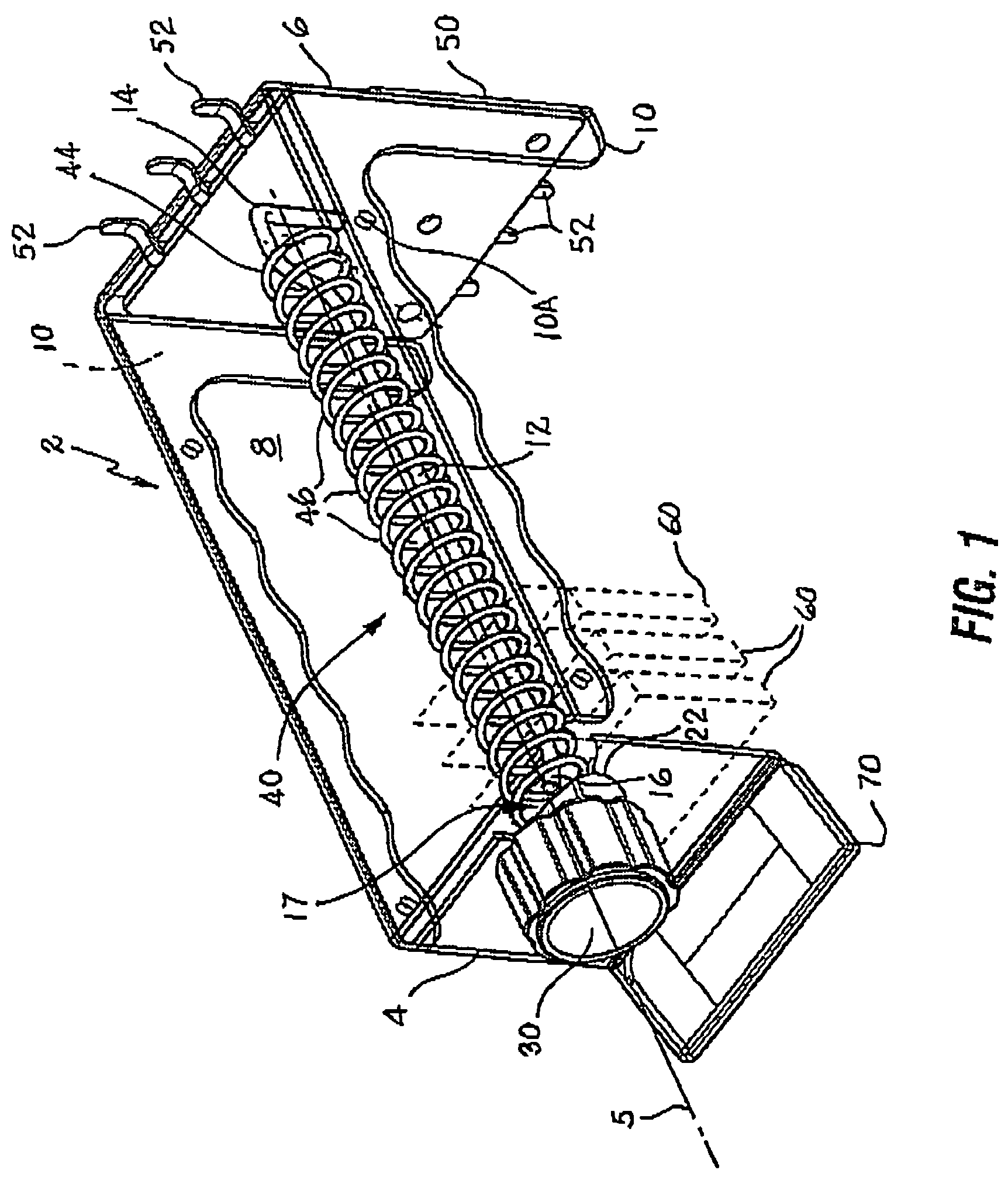 Merchandise dispenser with coil actuation