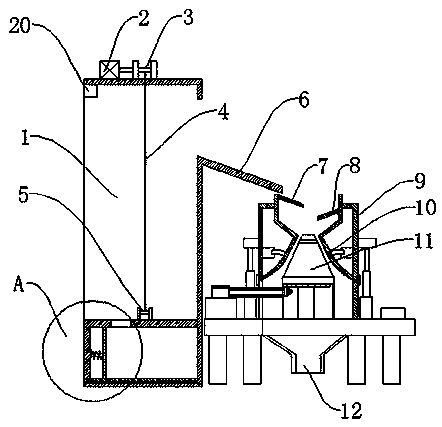 High efficient and environmental friendly ore crusher for mining capable of adjusting sizes of particles