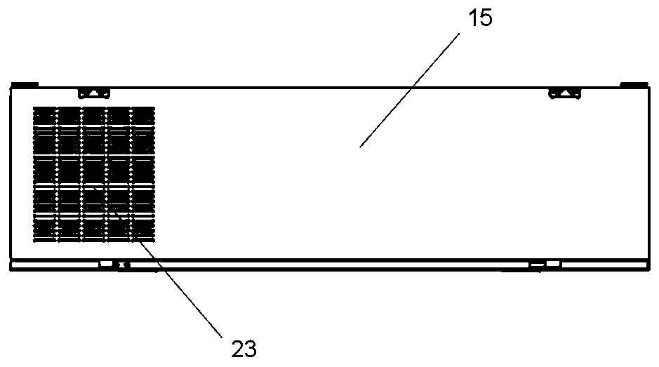 Toll booth air quality control system and control method