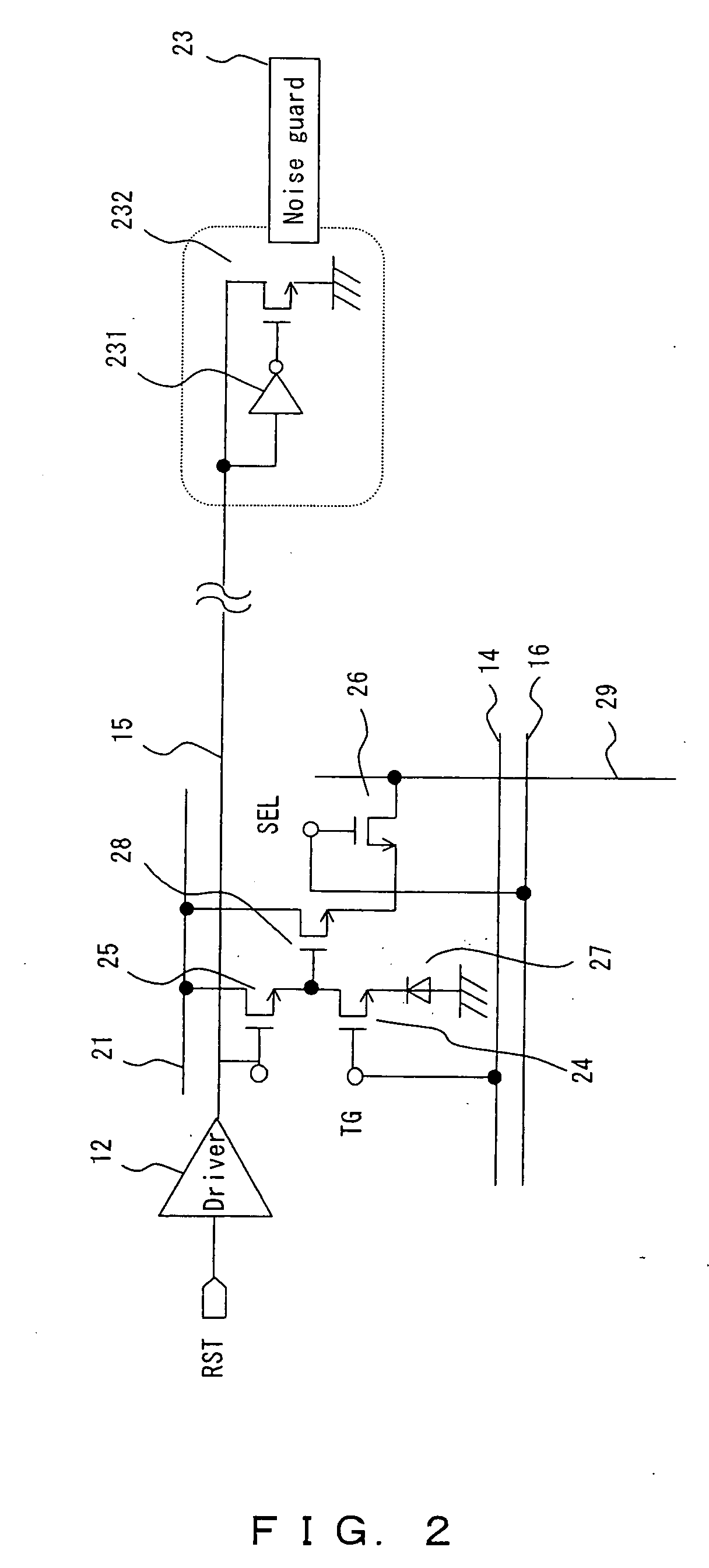 Semiconductor apparatus with crosstalk noise reduction circuit