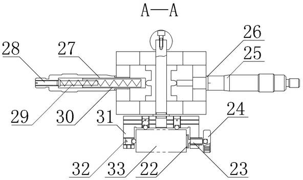 Calibration device for verticality detection ruler of construction engineering quality detector group