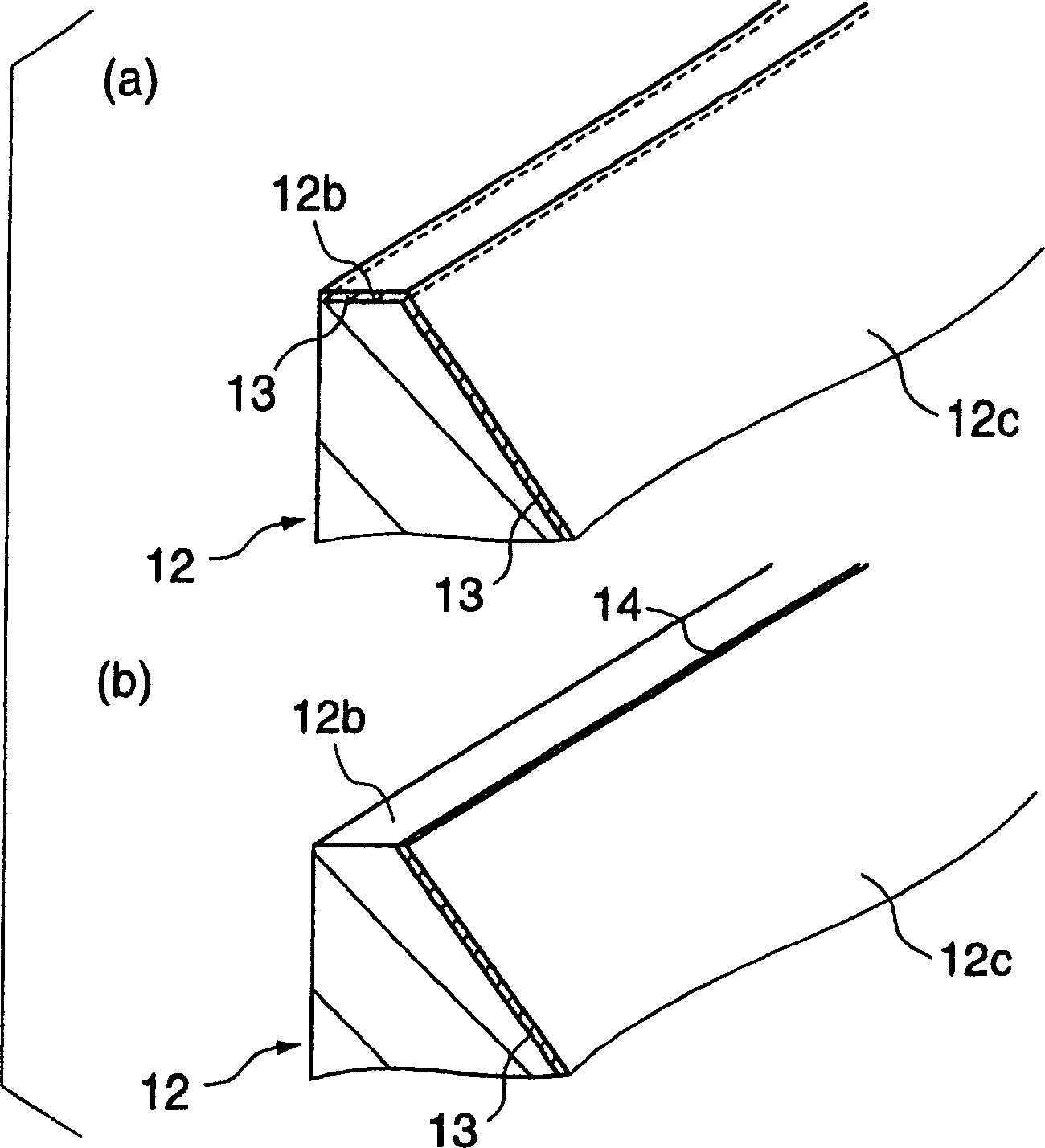 Die head coating, coating device, and method of manufacturing die head for coating