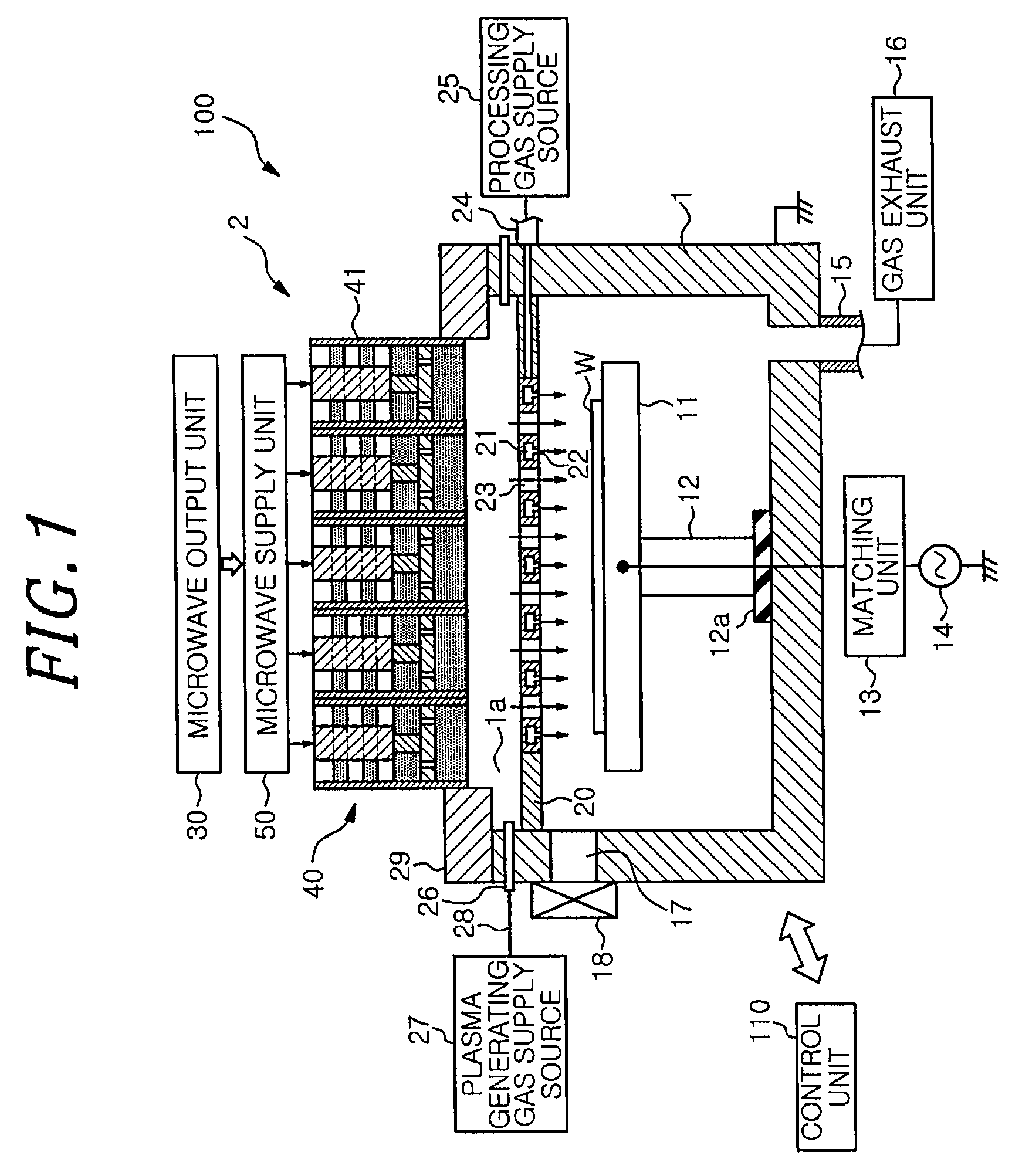 Microwave introducing mechanism, microwave plasma source and microwave plasma processing apparatus