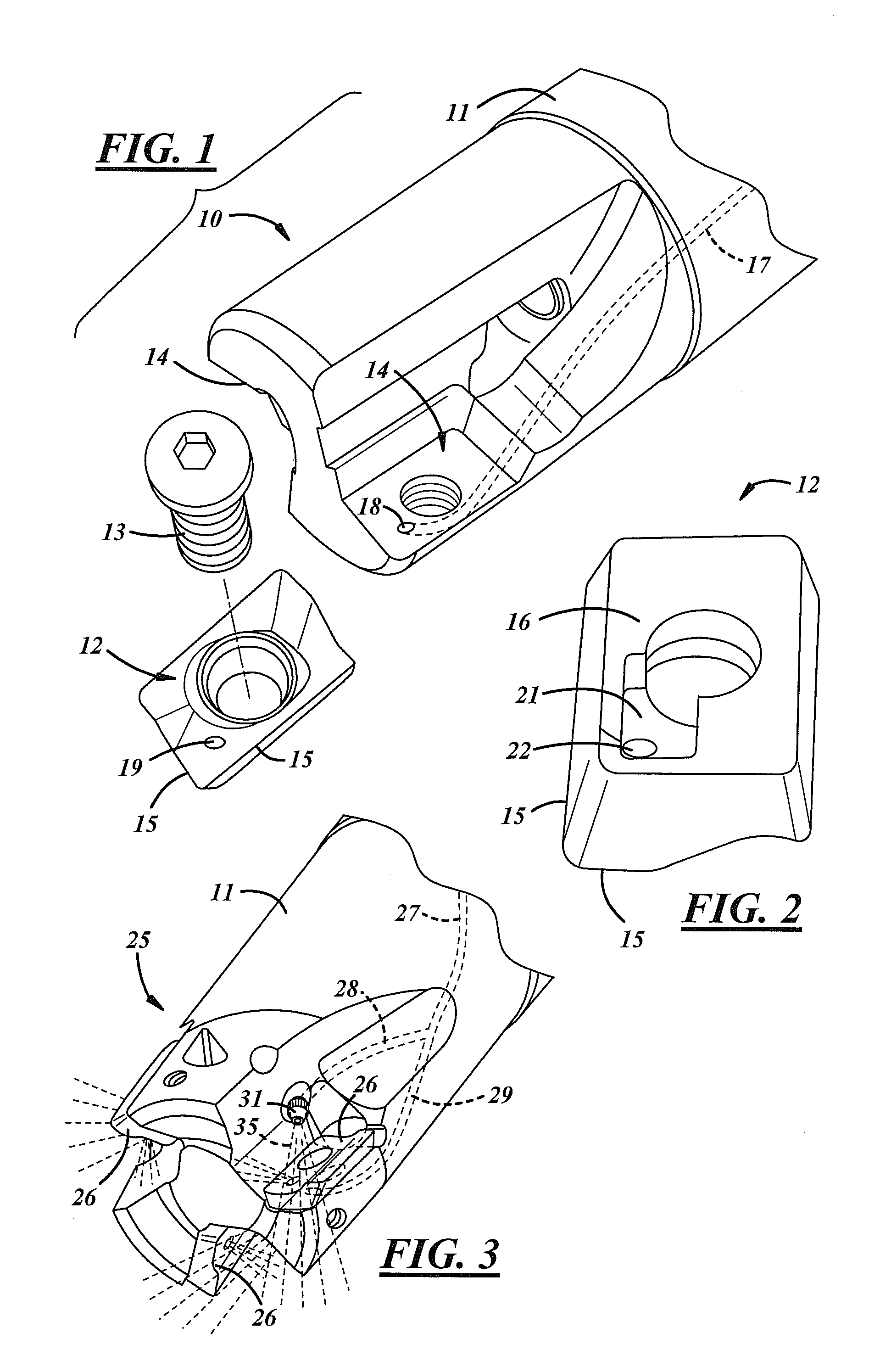 Indirect Cooling of a Rotary Cutting Tool