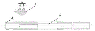 Pedicle screw nailing device