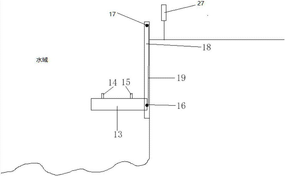 Unmanned ship automatic berthing system and method