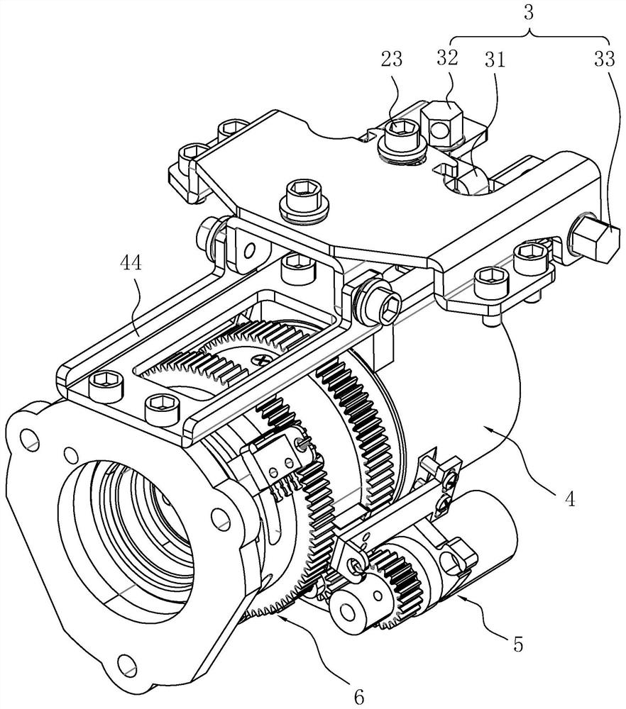 Structure for reducing speckles and improving light spot uniformity and laser searchlighting equipment