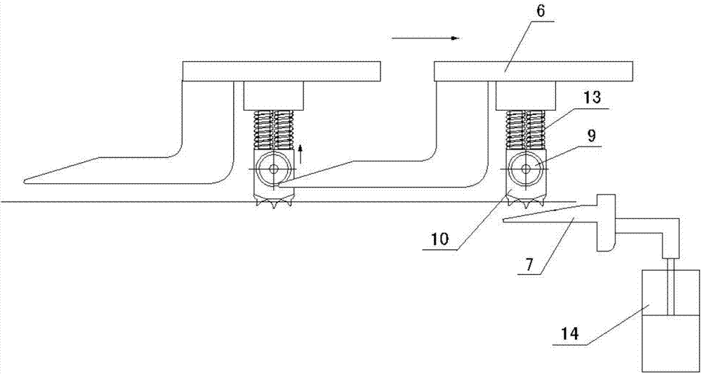 Accumulation mechanism of accumulation type conveyor