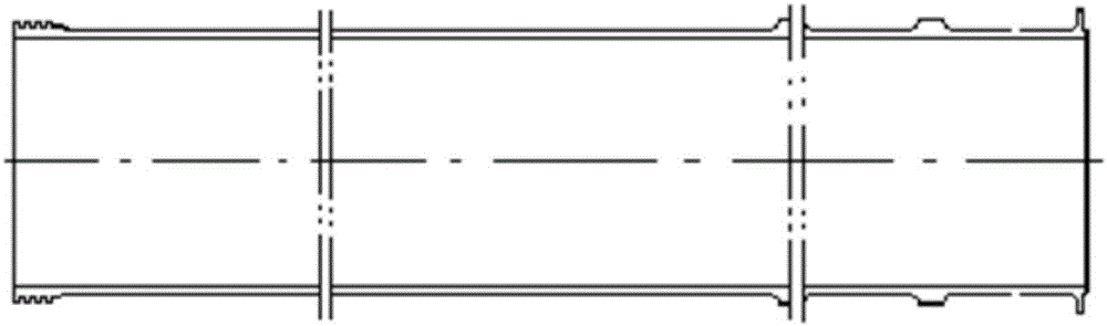 Core expansion type positioning mandrel