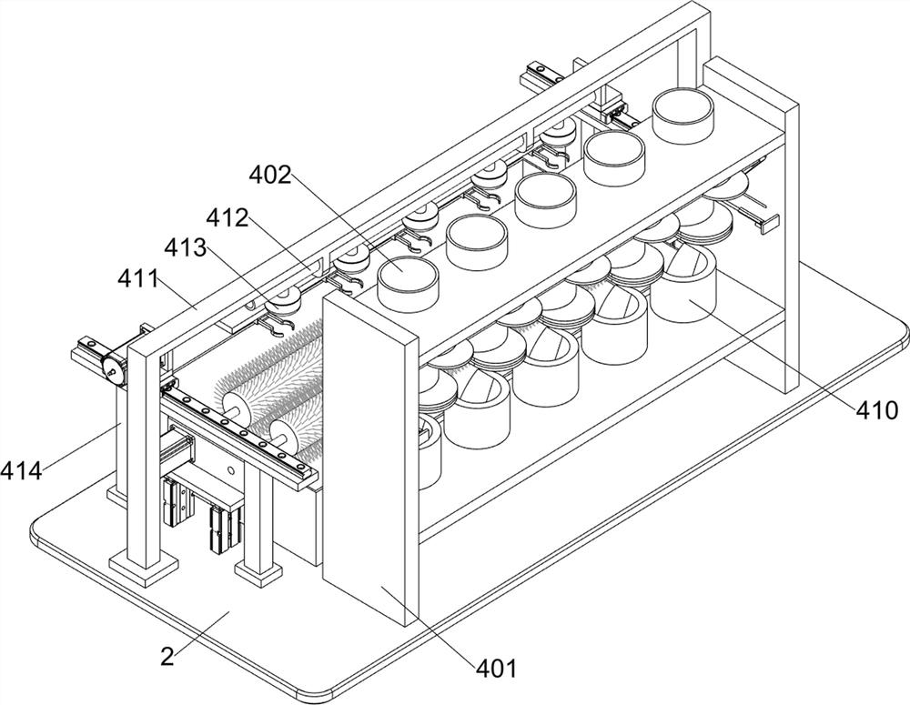 Healthcare product raw material impurity and whisker separation equipment based on rope contact