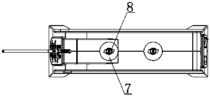 Painless oral anaesthetic propelling apparatus provided with reserved medicine liquid bottle