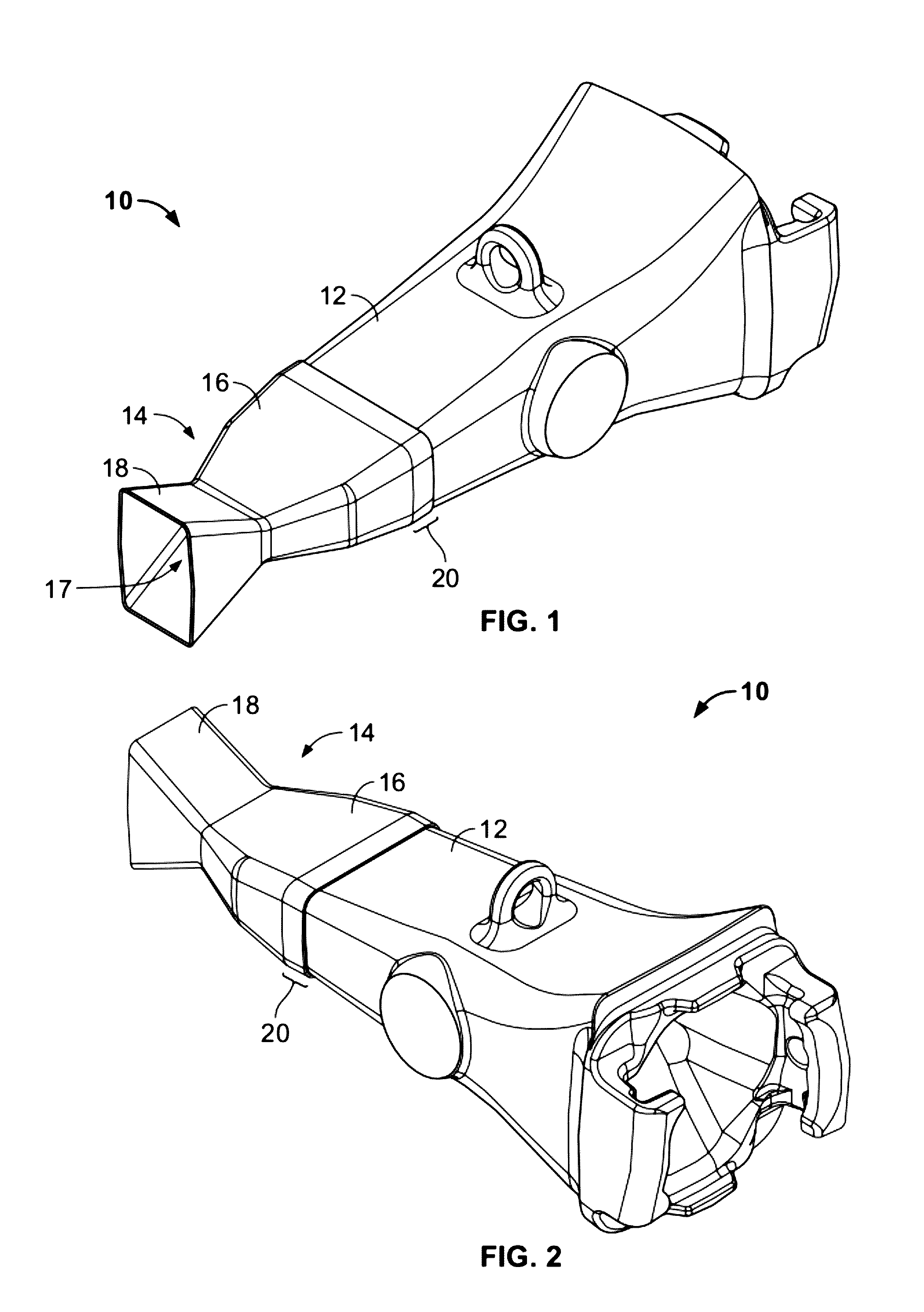 Hardfaced wearpart using brazing and associated method and assembly for manufacturing