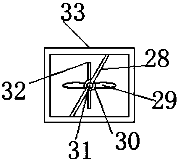 Bidirectional stirring chelating device for producing feed