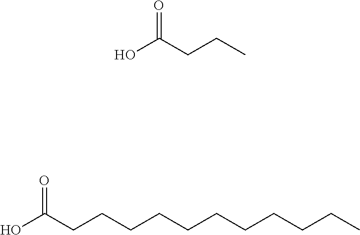 Animal feed comprising a combination of mono glycerides