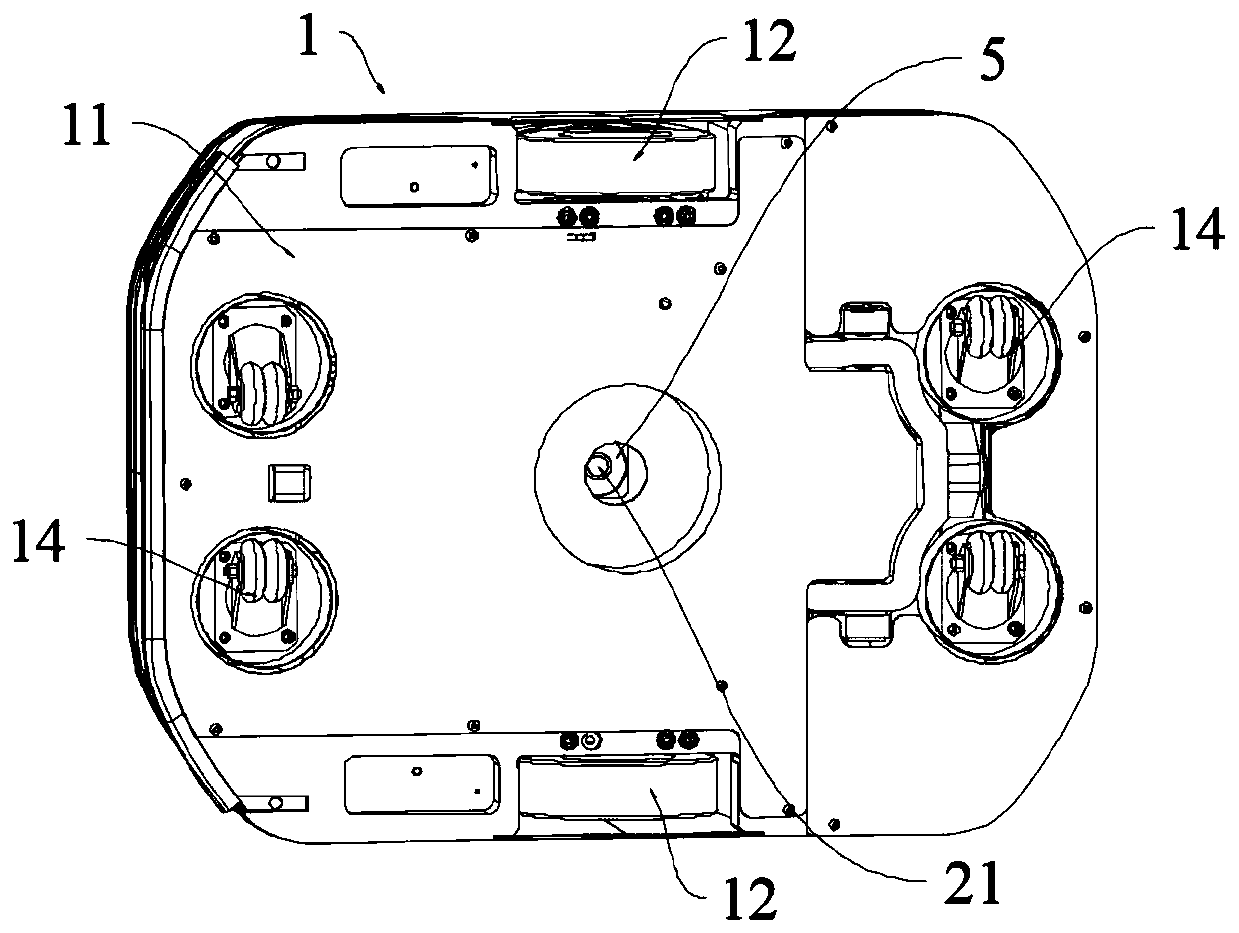 Two-dimensional code detecting robot, system and method