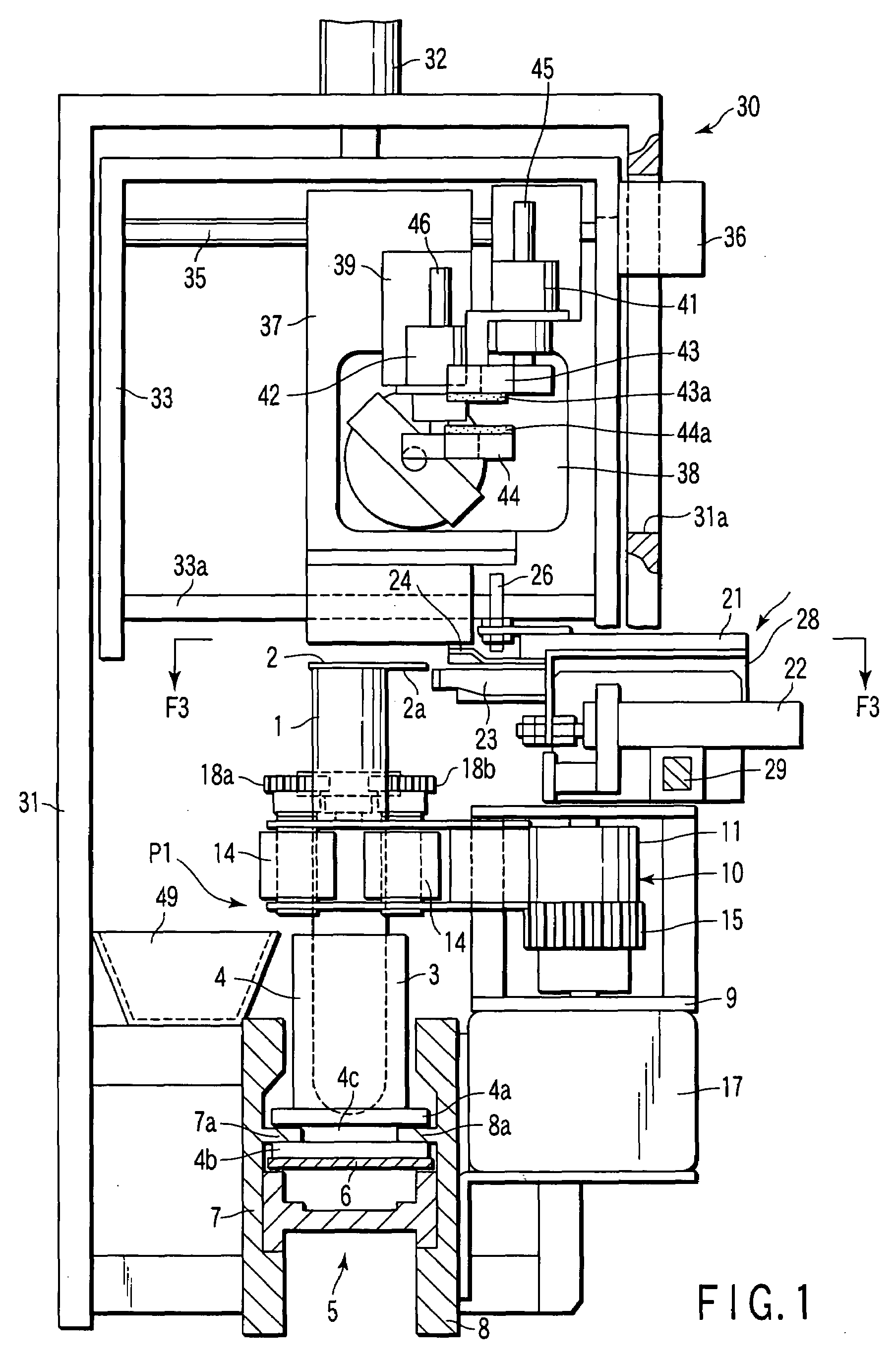 Cap removing apparatus for removing cap from tube-like container