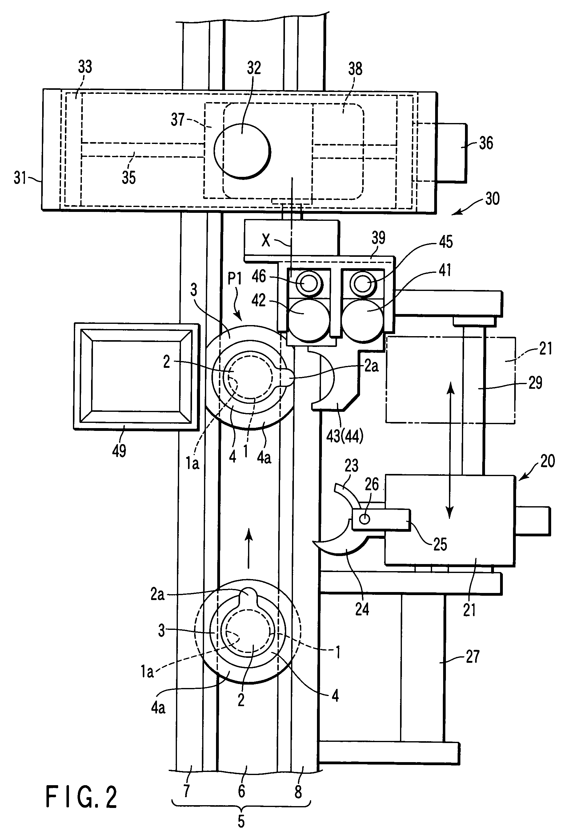 Cap removing apparatus for removing cap from tube-like container