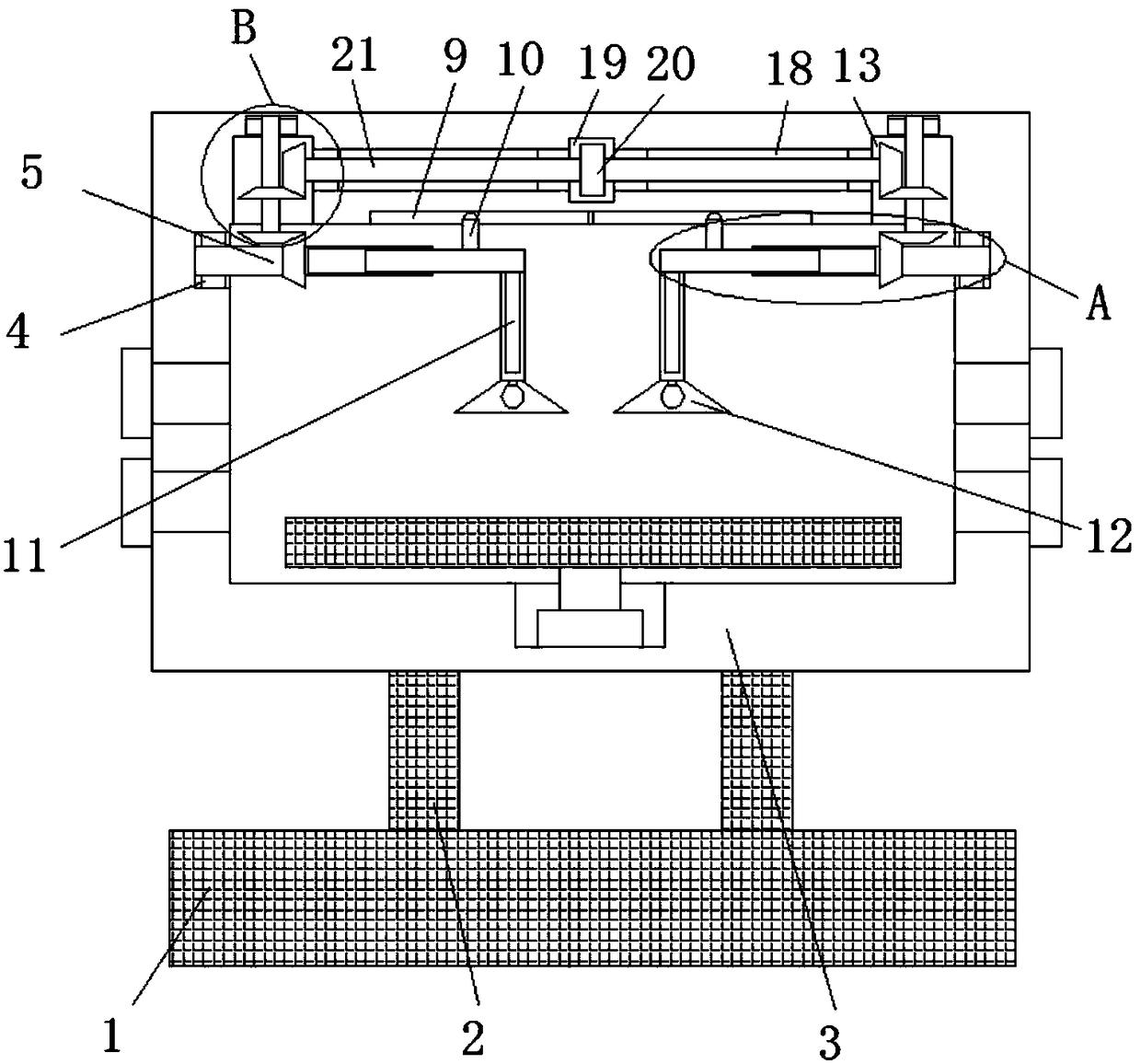 Drying equipment for clothing processing