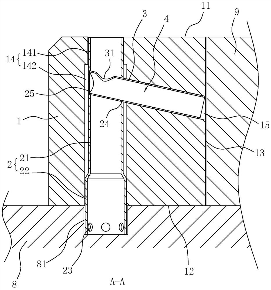 High stability curb stone and its construction method