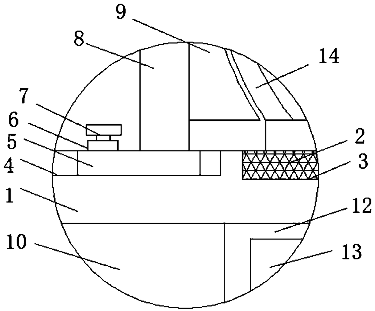 Briquette polishing device for ceramic machining