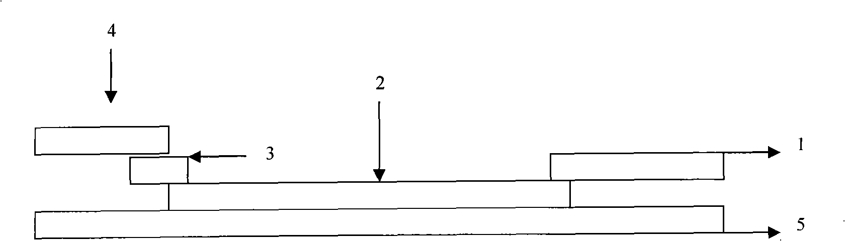 Test paper for detecting anthrax bacillus and colloidal gold of spore thereof, preparation method and application thereof