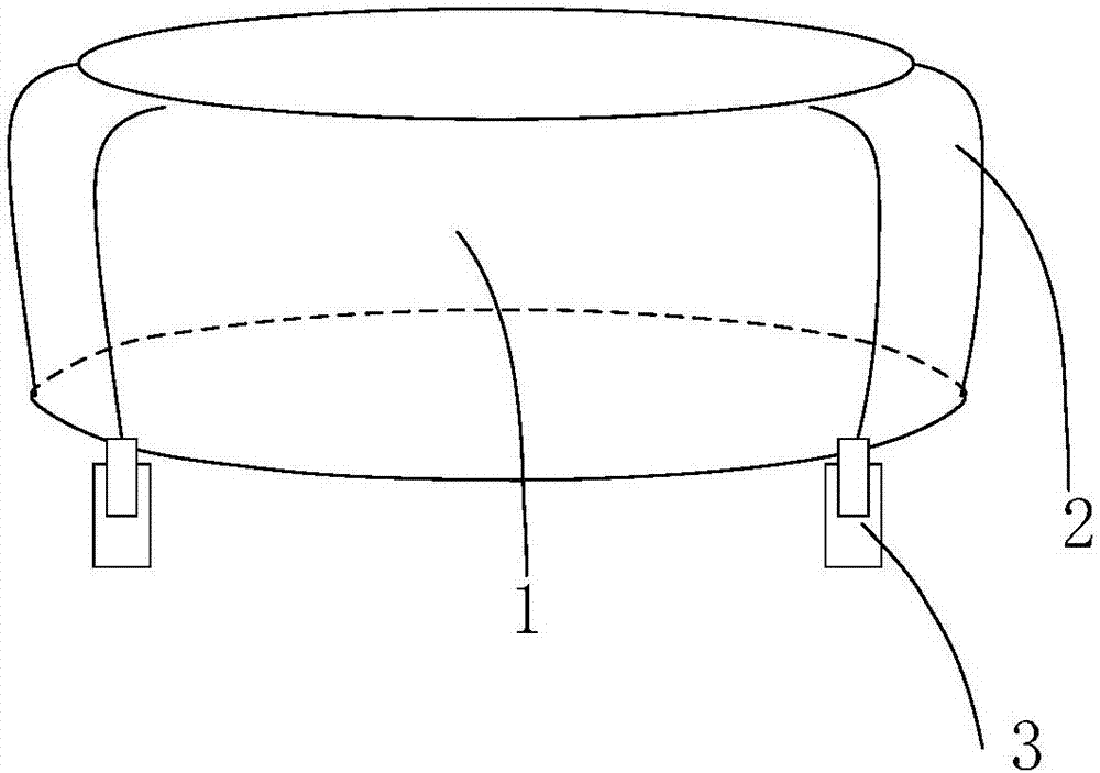 Cup device for single wafer-type cleaning equipment