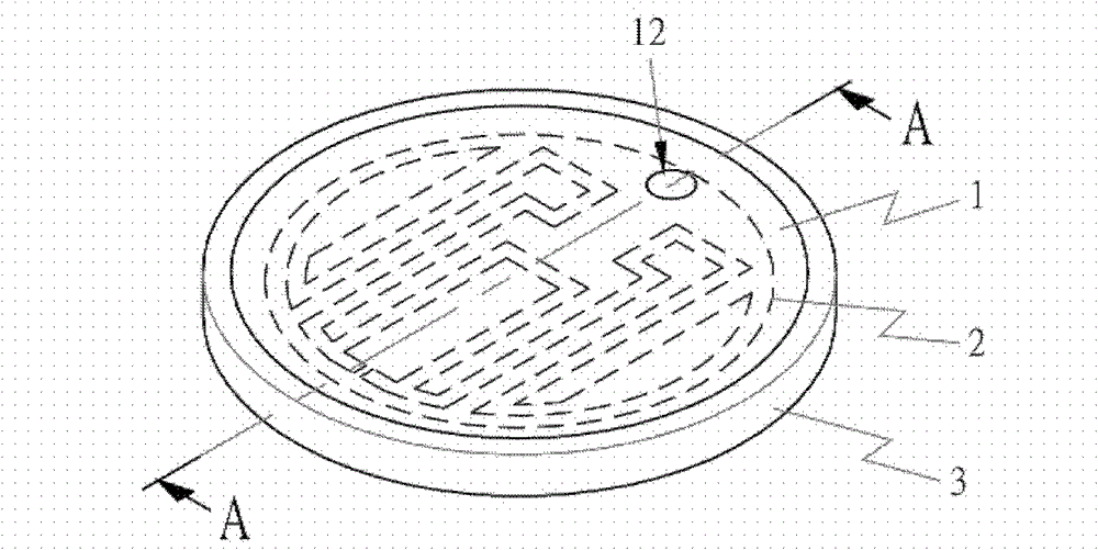 Structure of radio frequency identification product and manufacturing method thereof