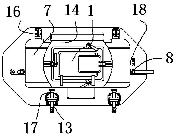 Fixable assembly height meter with height adjusting function