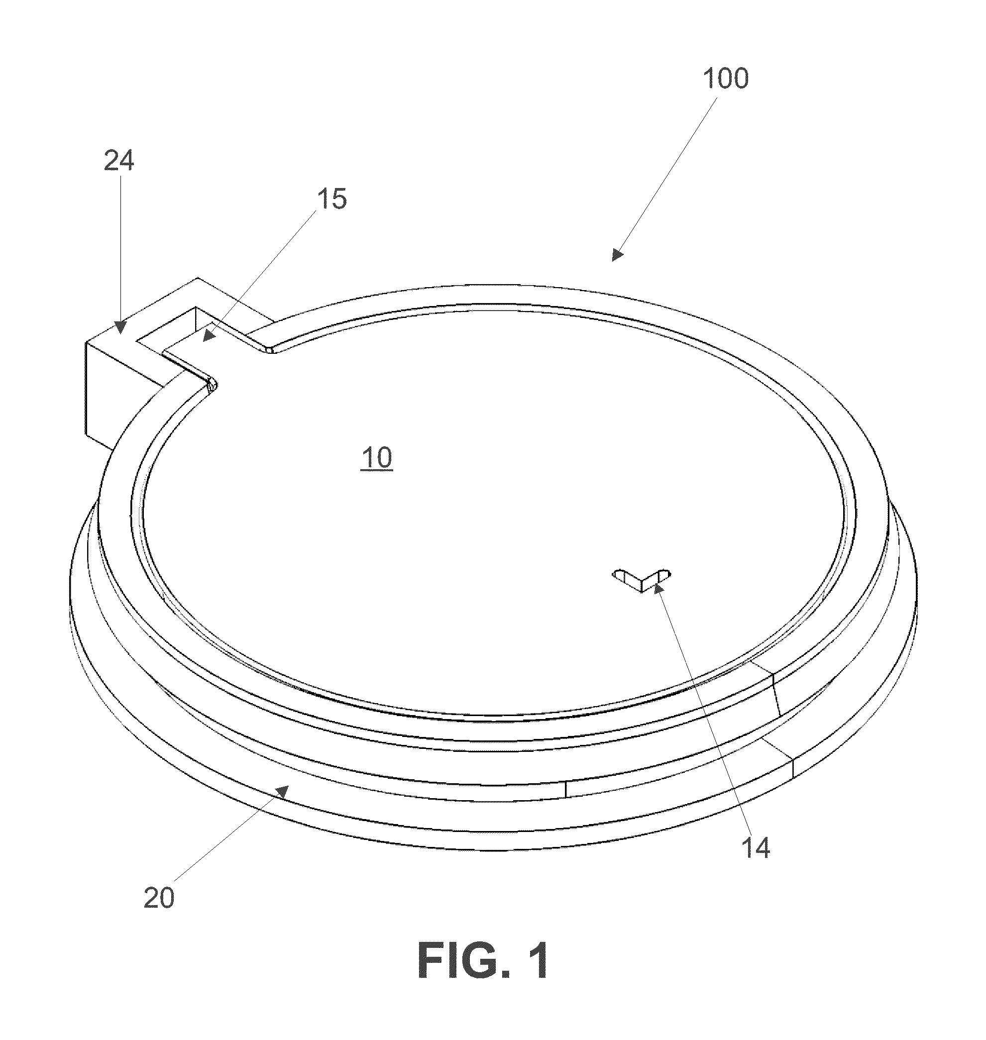 Cap and rim assembly for sewer