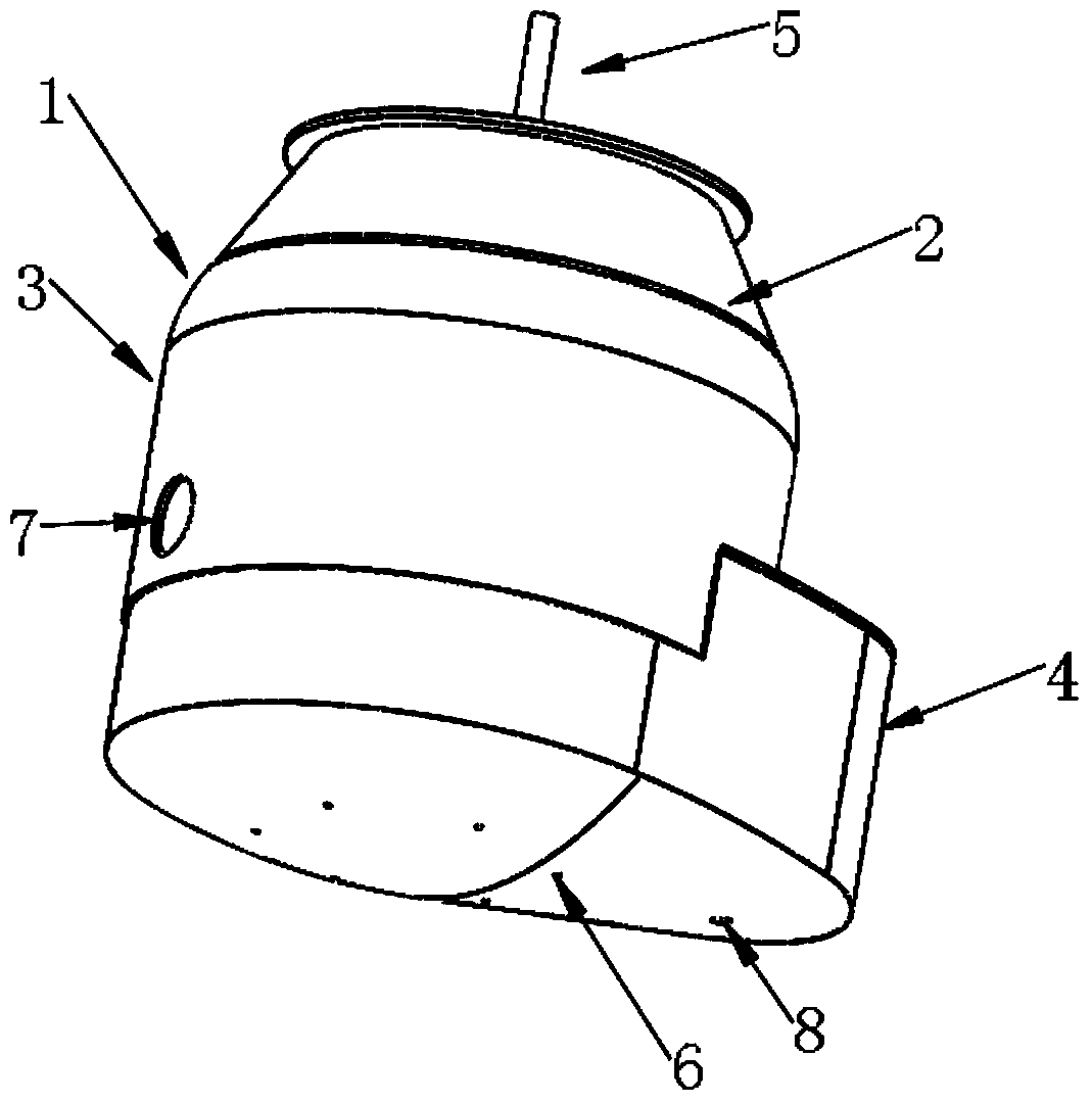 Steel-smelting furnace and smelting process