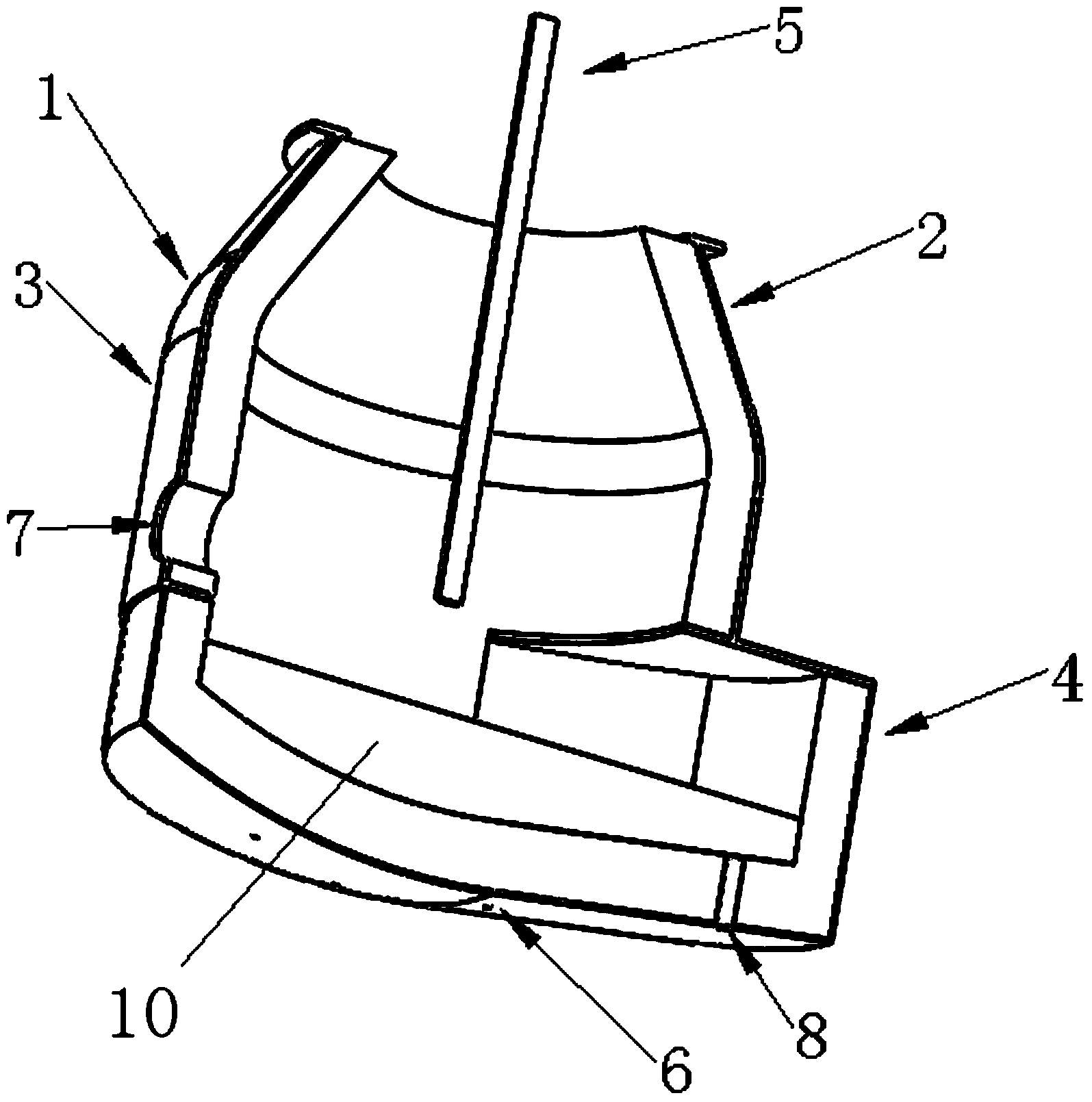 Steel-smelting furnace and smelting process