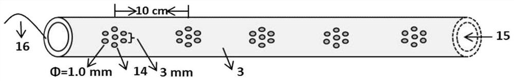 A method and device for strengthening and repairing biological piles