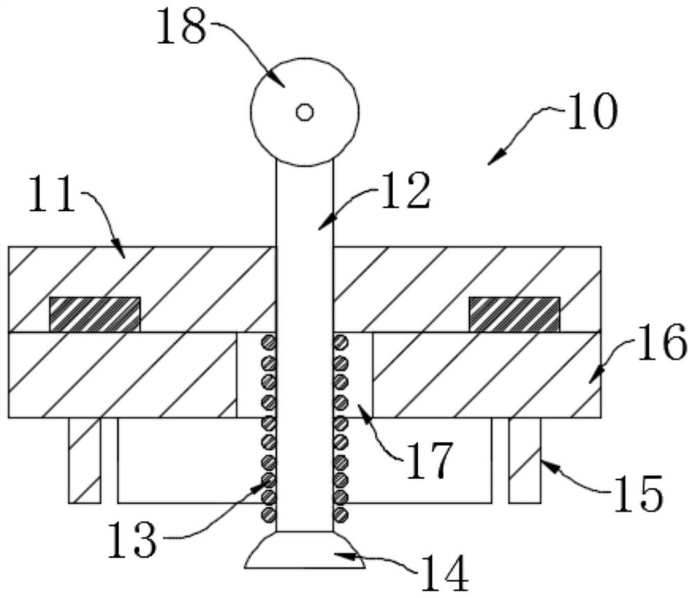 Material taking and glue printing assembly, glue printing device and inner box manufacturing process of full-open type packaging box